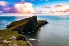 #Neist Point # Isle of Skye #sunset #Nature #Scotland #sea